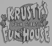 Image n° 4 - screenshots  : Krusty's Funhouse